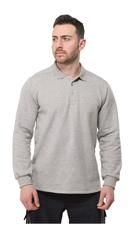 Polo Yaka Sweatshirt