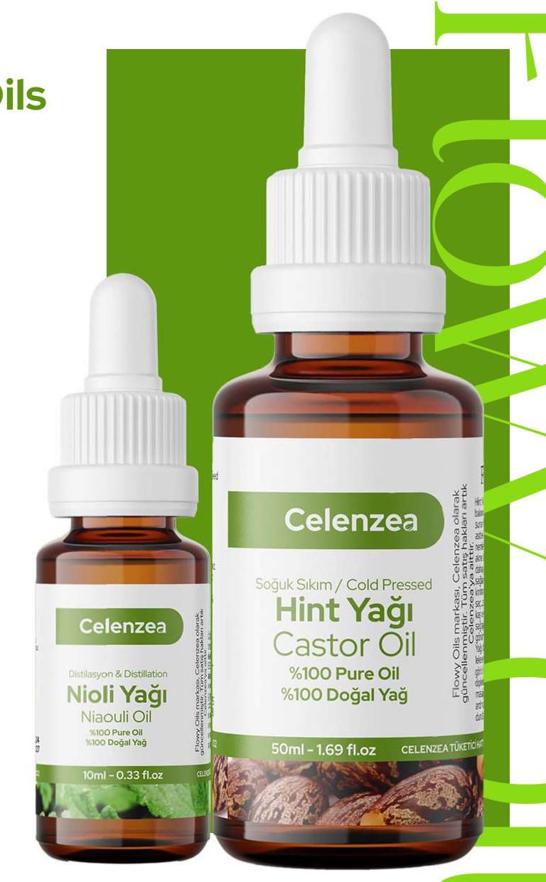 Natural Essential & Carrier Oils